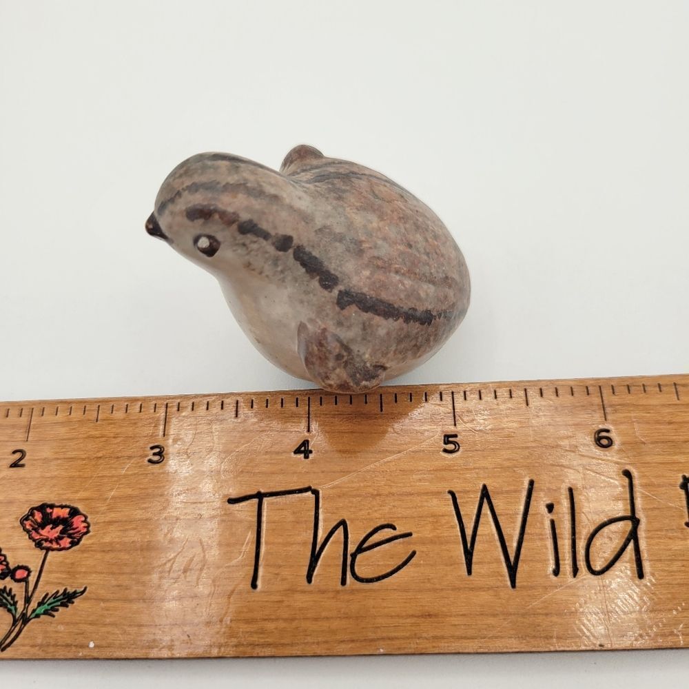 Adorable Small Stonware Pottery Figurine - Picture 6 of 8